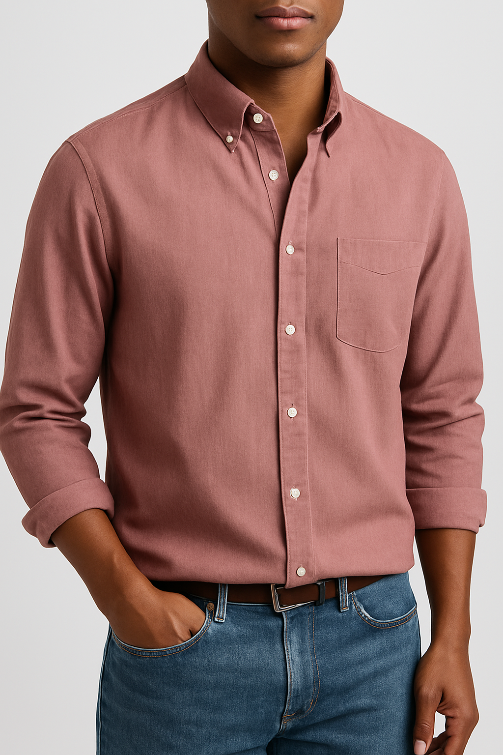 Viktor – Classic Button-Up Shirt for Men - Image 9