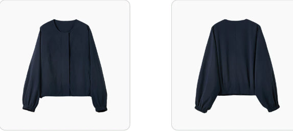 Kurtka bomberowa damska, swobodny krój, zapinana na zamek błyskawiczny - J&B; - 2 - Livia-Moda