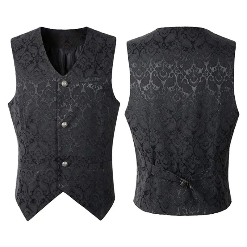 Elegancka damska kamizelka o dopasowanym kroju i z unikalnym wzorem - J&B; - 2 - Livia-Moda
