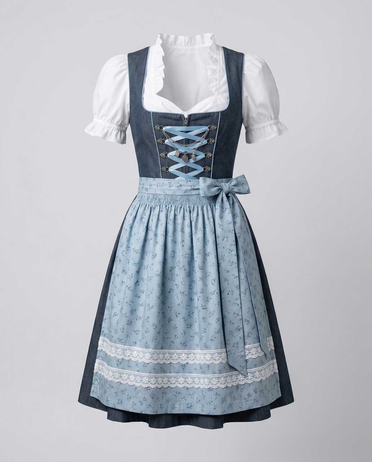 Dirndl dla kobiet – Elegancki design i podkreślający sylwetkę krój - J&B; - 3 - Livia-Moda