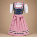 Sukienka dirndl damska z podkreślającym sylwetkę krojem i bufkami | L&V - 4 - Livia-Moda