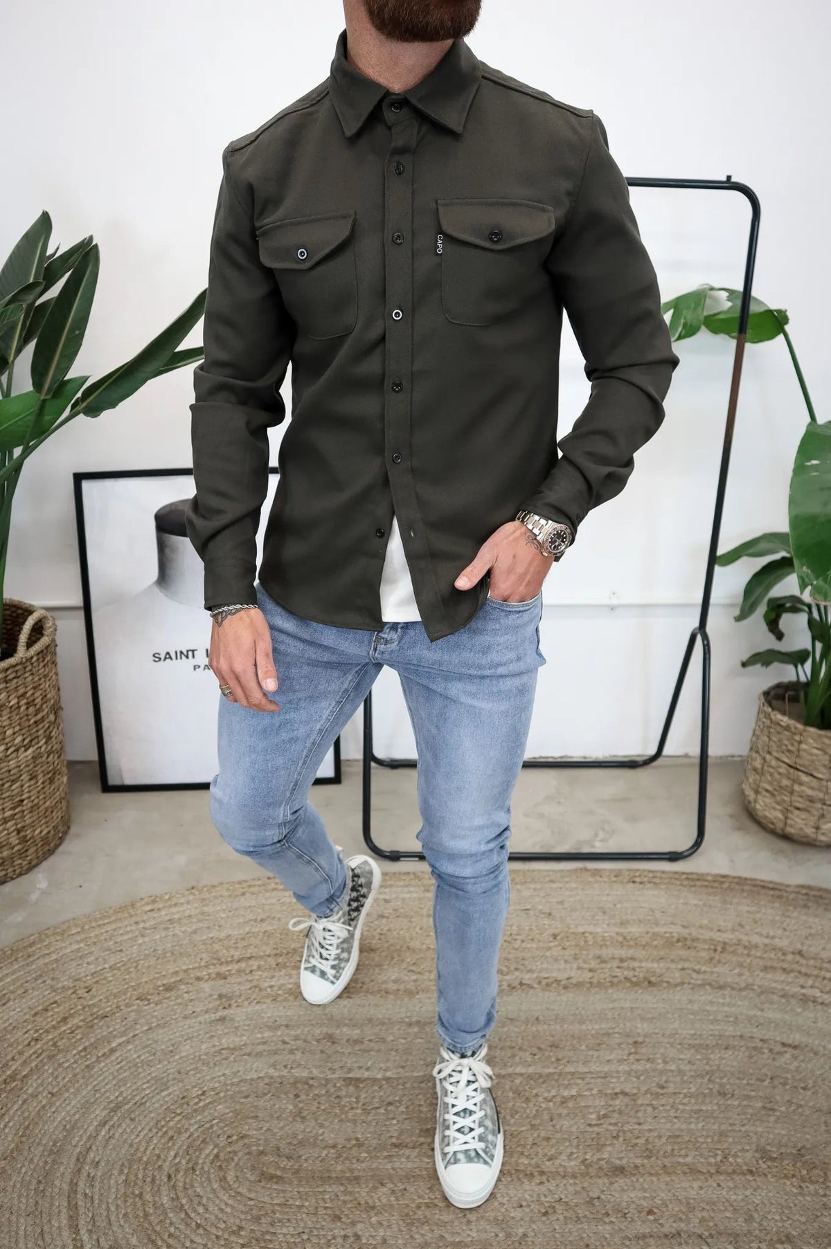 Jacket Men’s Casual Look with Practical Pockets | M&B - 5 - Modern britwear