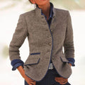 Damenjacke mit tailliertem Schnitt und Knopfverschluss | A&B - 3 - Annoboutique