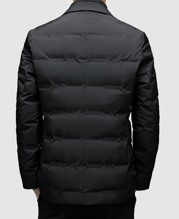 Herren Steppjacke mit tailliertem Schnitt und Revers | A&B - 5 - Annoboutique