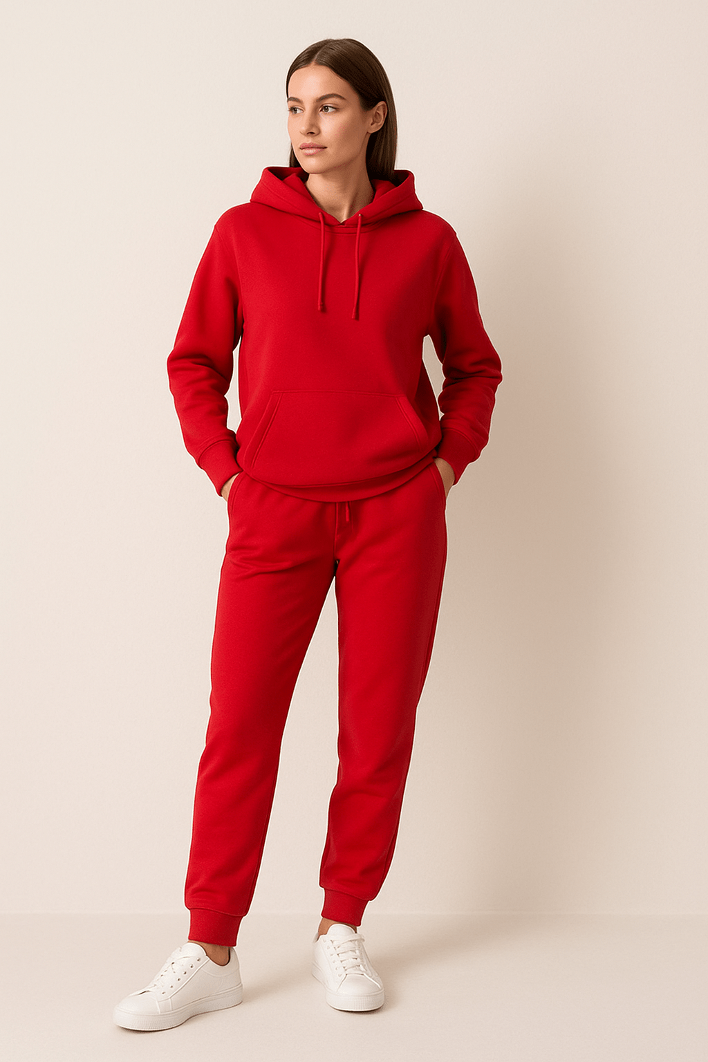 Zestaw Lounge Męski z Hoodie i Spodniami dresowymi - Wygodny Krój | L&V - 10 - Livia-Moda