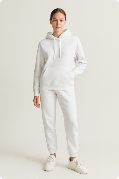 Zestaw Lounge Męski z Hoodie i Spodniami dresowymi - Wygodny Krój | L&V - 12 - Livia-Moda