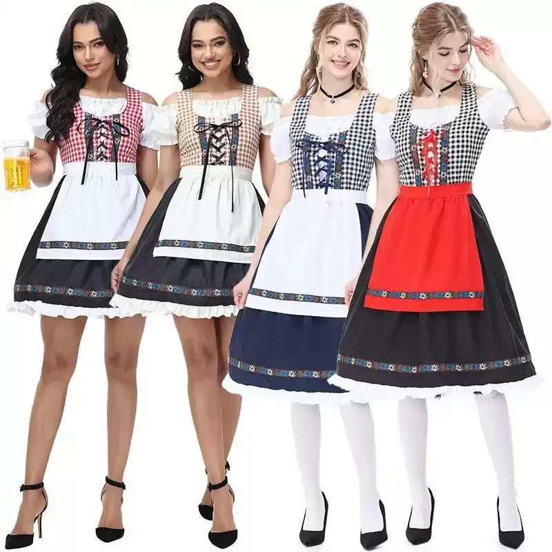 Dirndl Damen mit Bluse und Schürze | A&Z - 3 - Atelier-Zofia