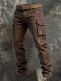 Herren Cargo-Hosen mit funktionalem Design und lässiger Passform | A&B - 1 - Annoboutique