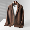 Herren Cardigan mit Reverskragen und praktischen Taschen | A&B - 1 - Annoboutique