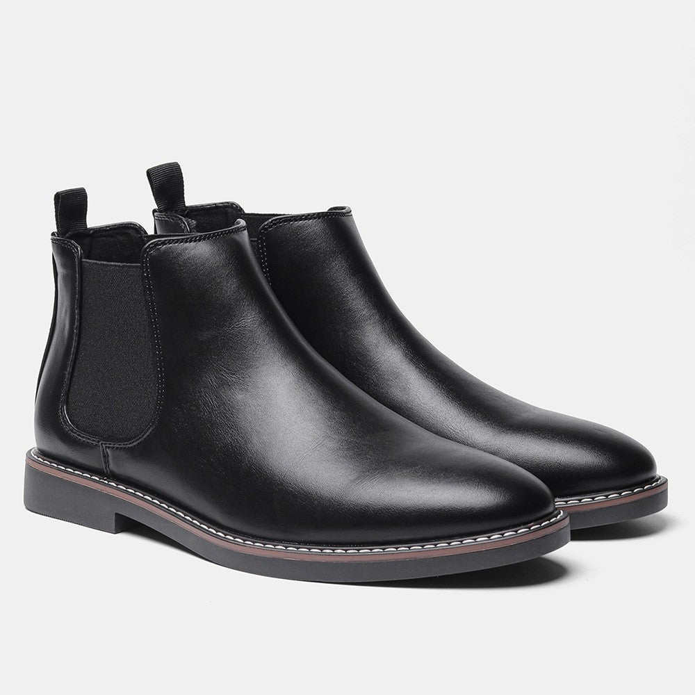 Herren Chelsea Boots mit elastischem Einsatz | A&B - 3 - Annoboutique