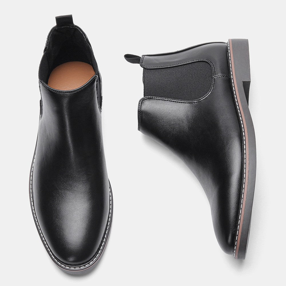 Herren Chelsea Boots mit elastischem Einsatz | A&B - 9 - Annoboutique
