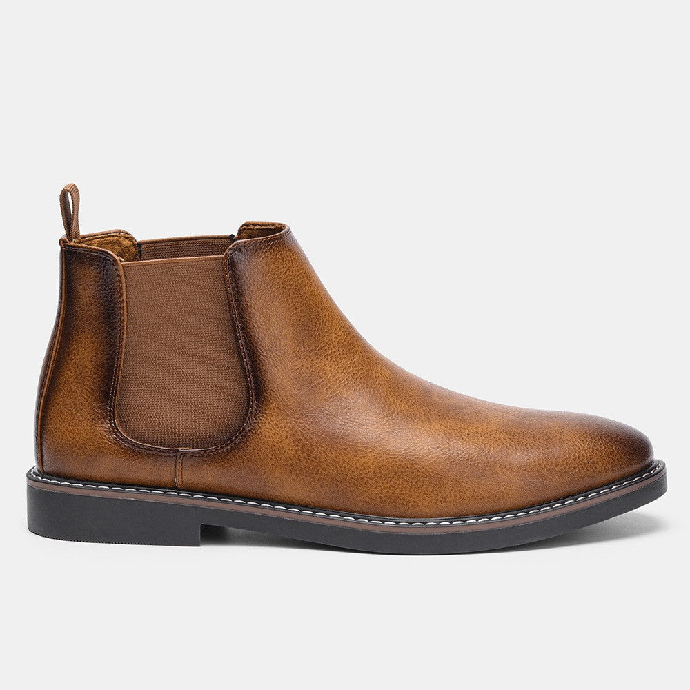 Herren Chelsea Boots mit elastischem Einsatz | A&B - 13 - Annoboutique