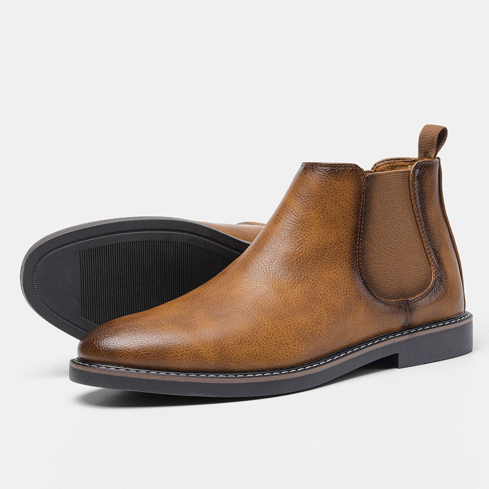 Herren Chelsea Boots mit elastischem Einsatz | A&B - 14 - Annoboutique
