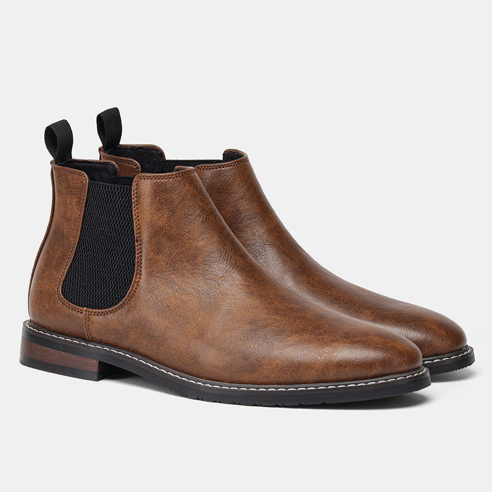 Herren Chelsea Boots mit elastischem Einsatz | A&B - 17 - Annoboutique