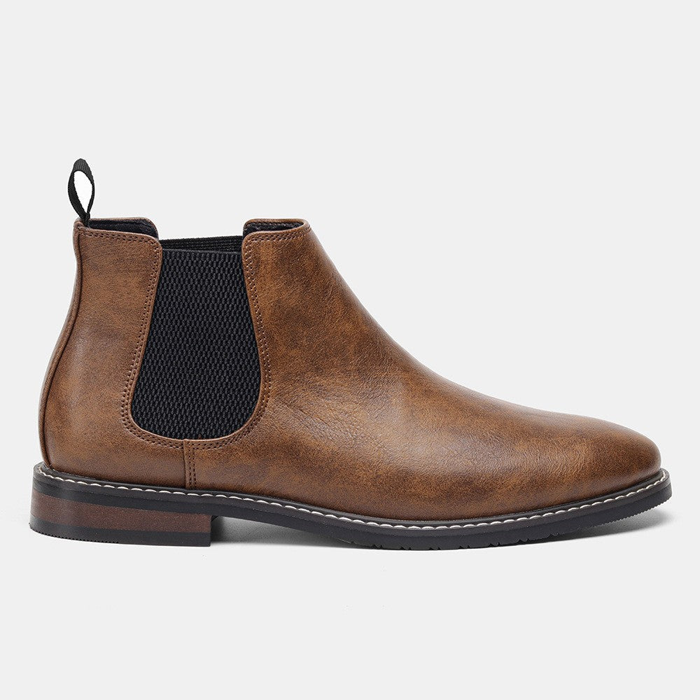 Herren Chelsea Boots mit elastischem Einsatz | A&B - 19 - Annoboutique