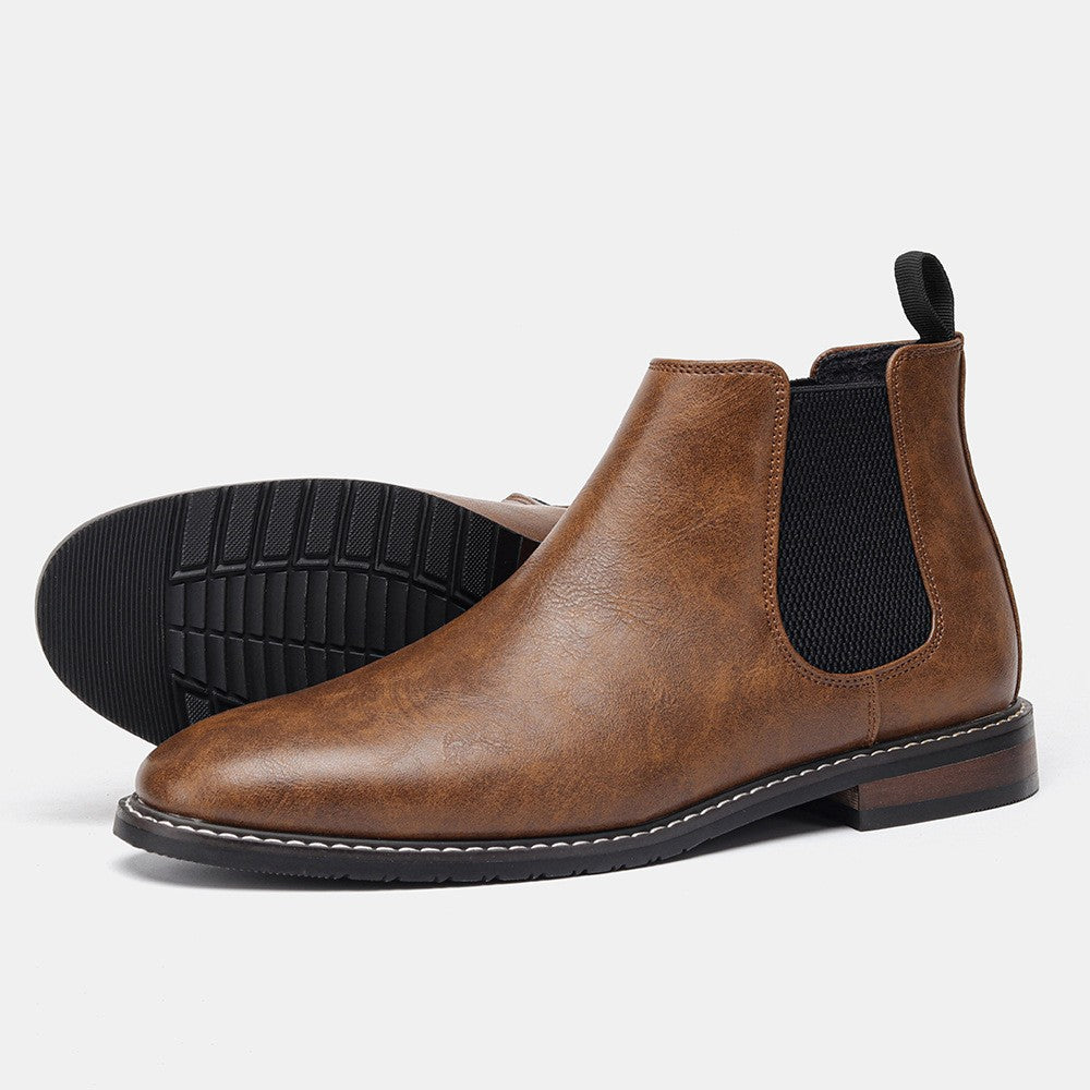 Herren Chelsea Boots mit elastischem Einsatz | A&B - 20 - Annoboutique
