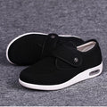 Bequeme Damen-Schuhe mit verstellbarem Klettverschluss - Extra breiter Schnitt & atmungsaktives Material - J&B - 2 - Annoboutique