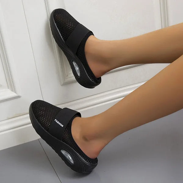 Komfortable Hausschuhe für Damen mit Diabetes - Flexible Anpassung - J&B - 1 - Annoboutique