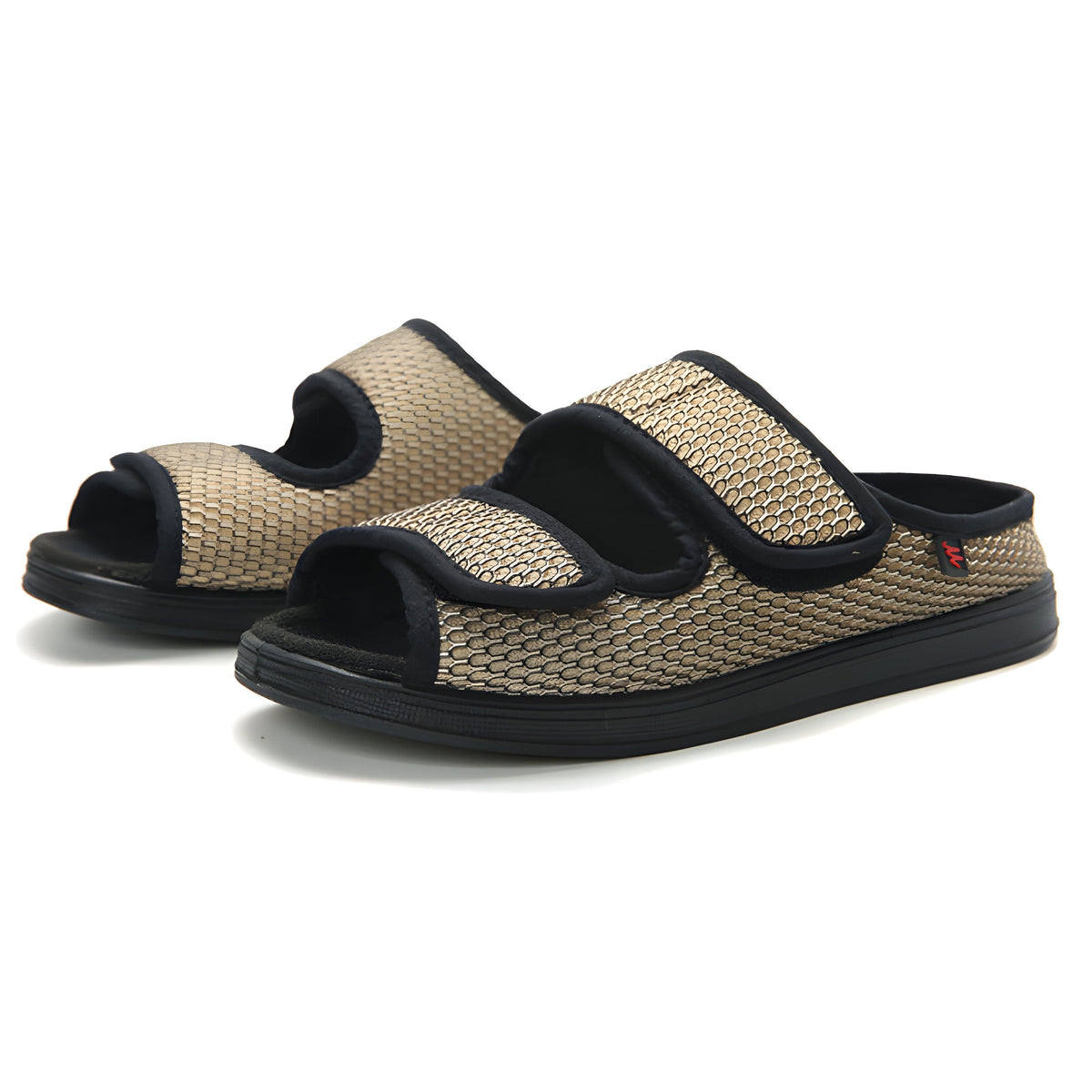 Diabetikerfreundliche verstellbare Hausschuhe Damen - Extra szeroka pasform & oddychający design - J&B - 1 - Livia-Moda