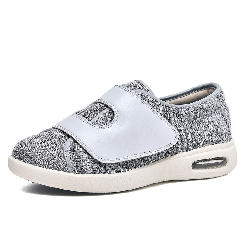 Regulowane buty na rzepy dla kobiet - Extra szeroka forma - J&B - 1 - Livia-Moda