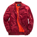 Bomber jacket męski z luźnym krojem i praktycznymi kieszeniami | L&V - 8 - Livia-Moda