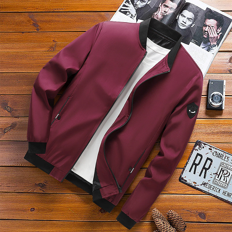 Męska kurtka bomber z nowoczesnym krojem i praktycznymi kieszeniami | L&V - 7 - Livia-Moda