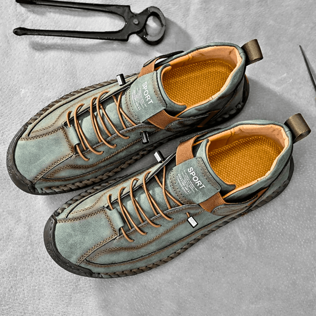 Męskie Buty Sportowe z praktycznym zapięciem i wygodnym krojem | L&V - 6 - Livia-Moda