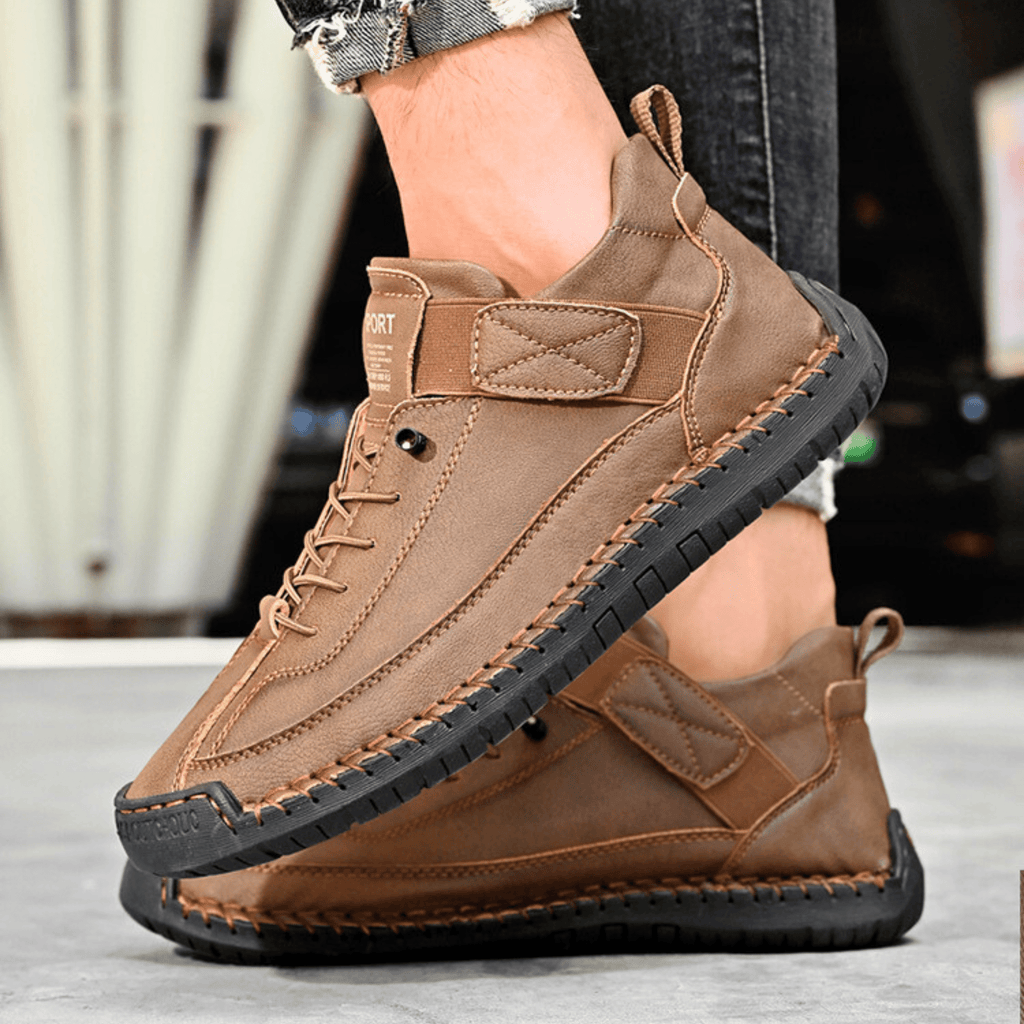 Męskie Buty Sportowe z praktycznym zapięciem i wygodnym krojem | L&V - 19 - Livia-Moda