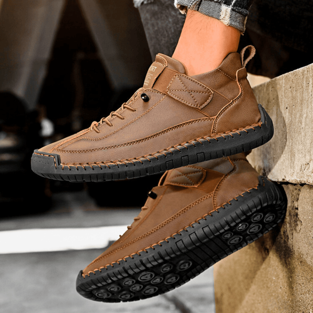 Męskie Buty Sportowe z praktycznym zapięciem i wygodnym krojem | L&V - 21 - Livia-Moda