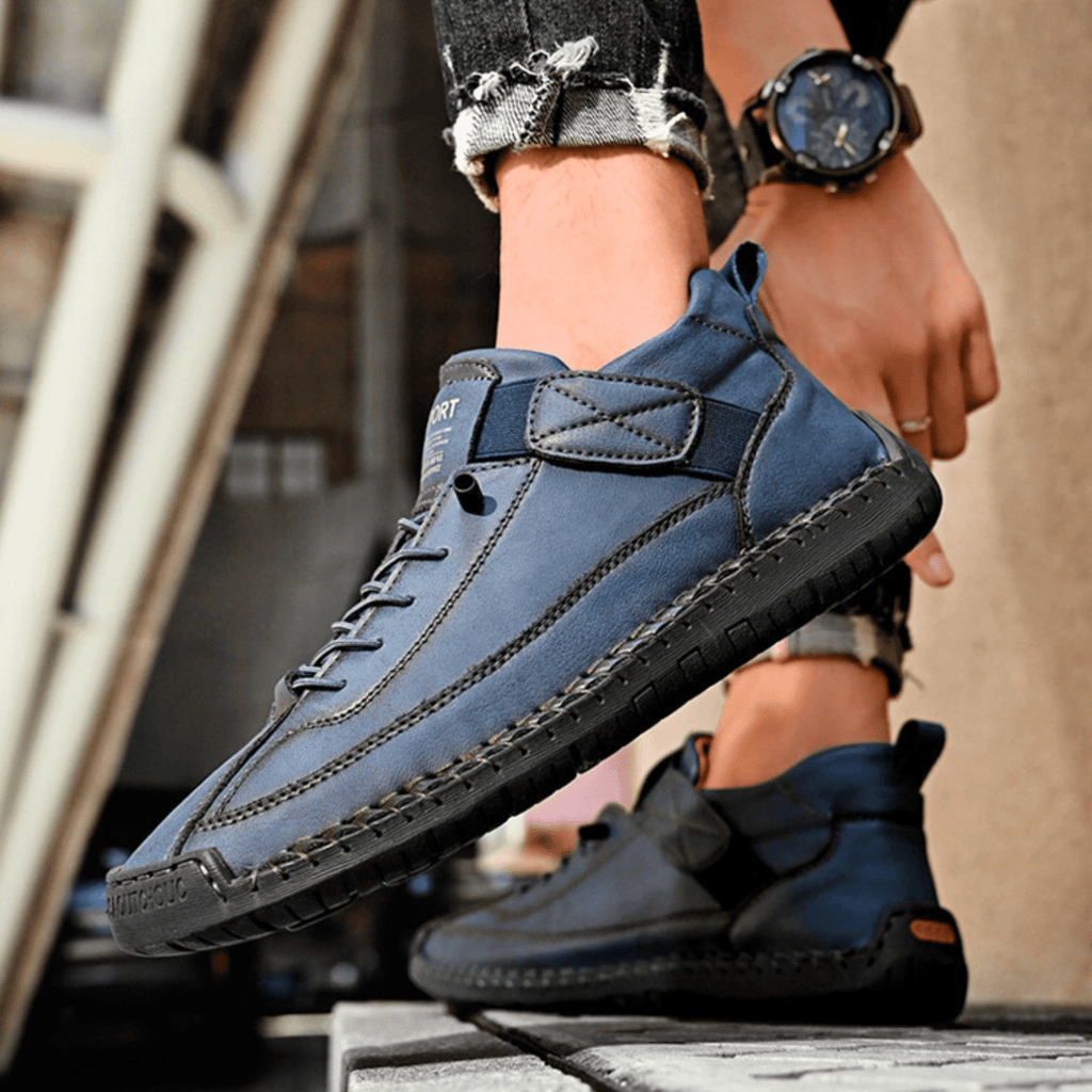 Męskie Buty Sportowe z praktycznym zapięciem i wygodnym krojem | L&V - 25 - Livia-Moda