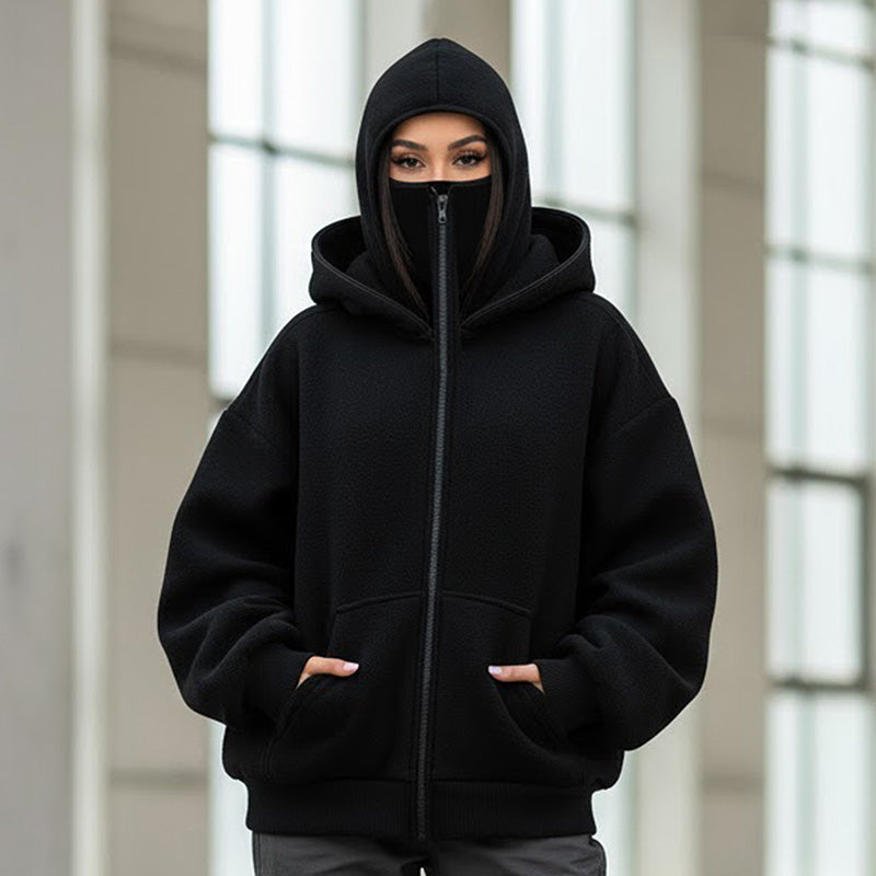Hoodie męski z kapturem i dużą kieszenią | L&V - 6 - Livia-Moda