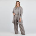 Trendy zestaw damski z kardiganem i spodniami | L&V - 7 - Livia-Moda
