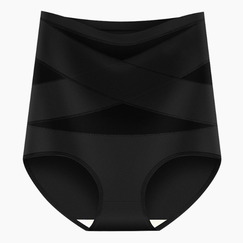 Damskie majtki shapewear z wysokim stanem i kontrolą brzucha | L&V - 7 - Livia-Moda