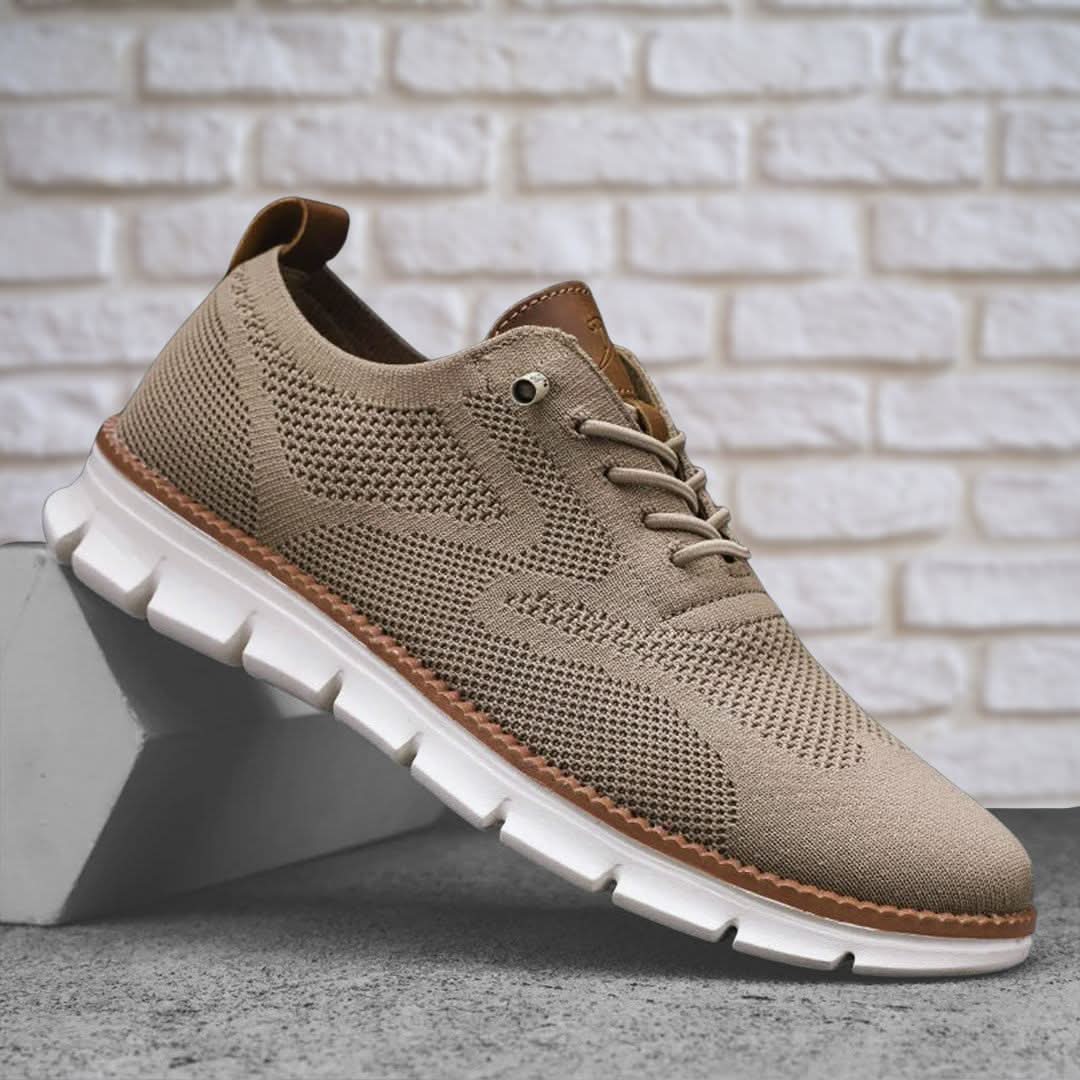 Sneakersy męskie o luźnym kroju z wygodnym zapięciem | L&V - 1 - Livia-Moda