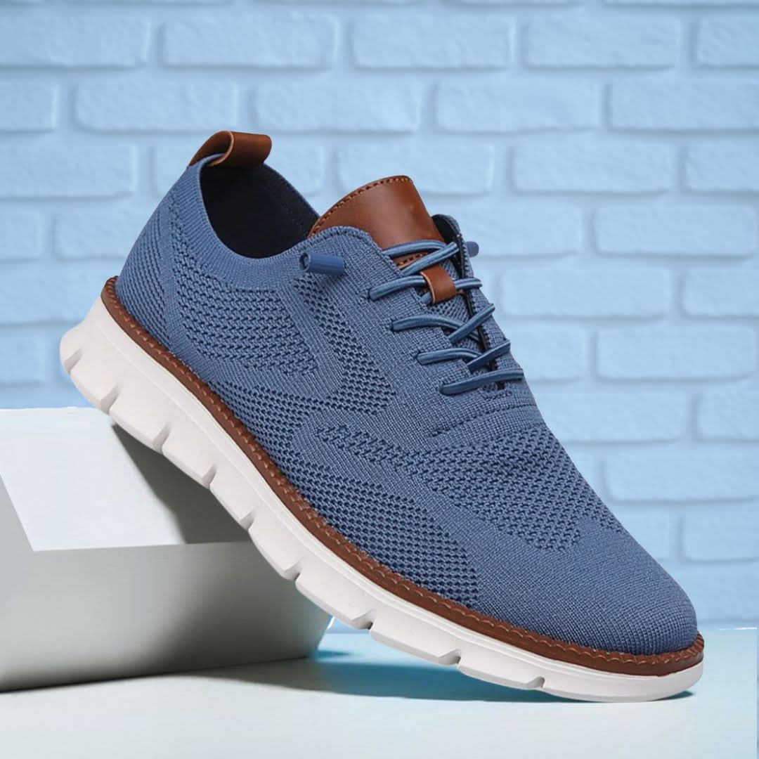 Sneakersy męskie o luźnym kroju z wygodnym zapięciem | L&V - 9 - Livia-Moda