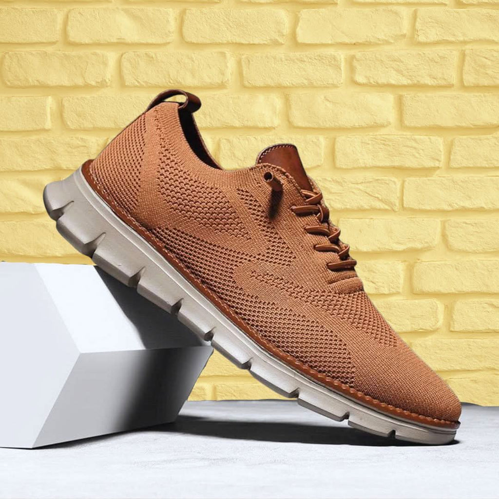 Sneakersy męskie o luźnym kroju z wygodnym zapięciem | L&V - 10 - Livia-Moda