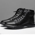 Męskie buty za kostkę z wysoką cholewką i wygodnym krojem | L&V - 15 - Livia-Moda