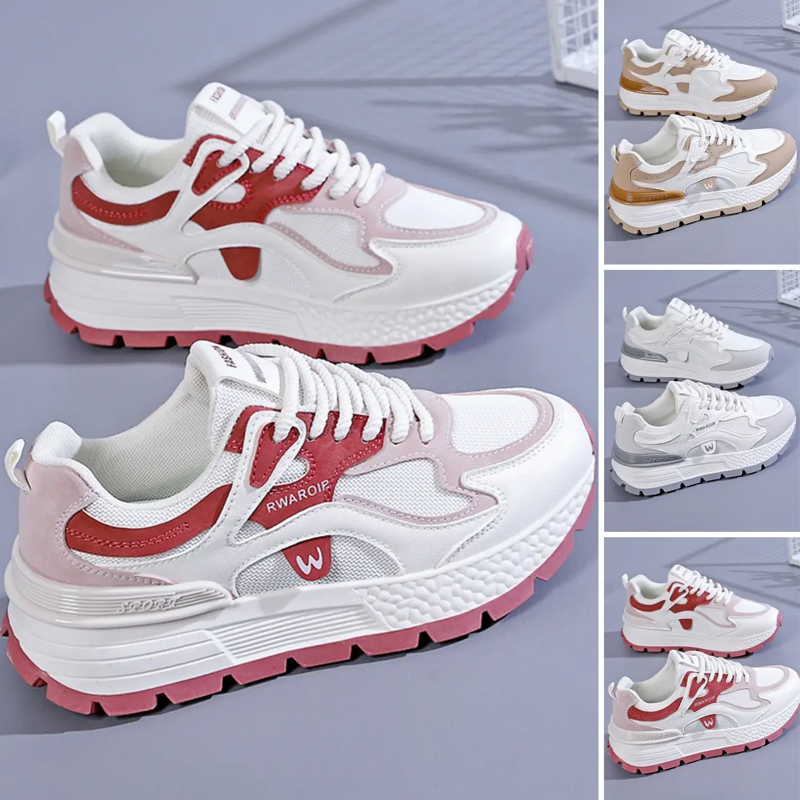 Sneakersy damskie z modnym krojem i masywną podeszwą | L&V - 1 - Livia-Moda