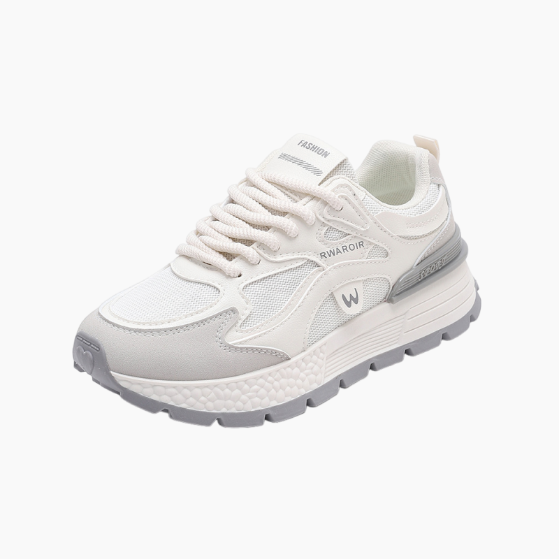 Sneakersy damskie z modnym krojem i masywną podeszwą | L&V - 9 - Livia-Moda