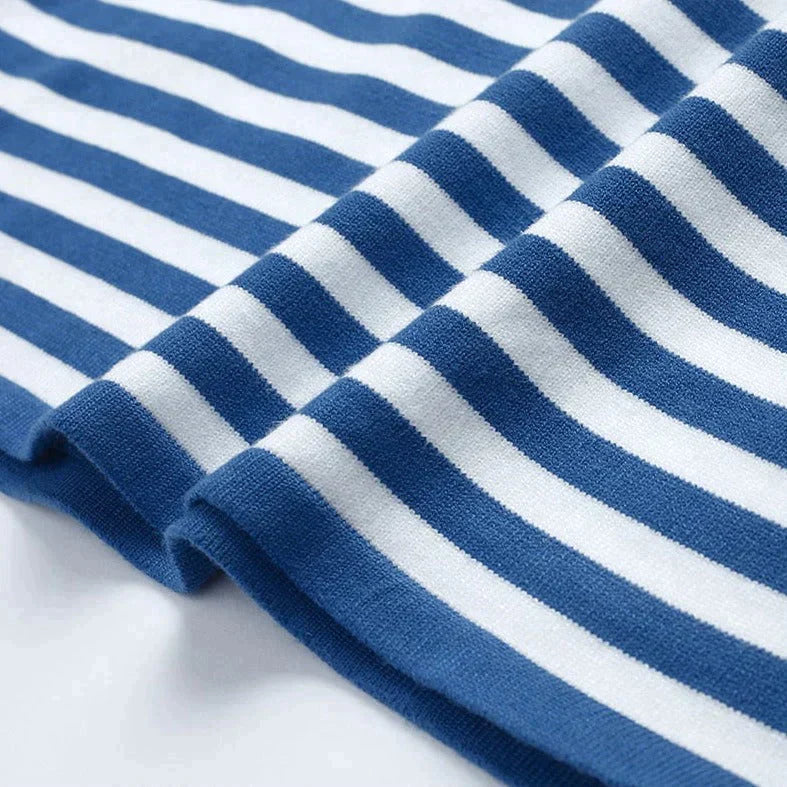 Pullover damski z luźnym krojem i długimi rękawami | L&V - 5 - Livia-Moda