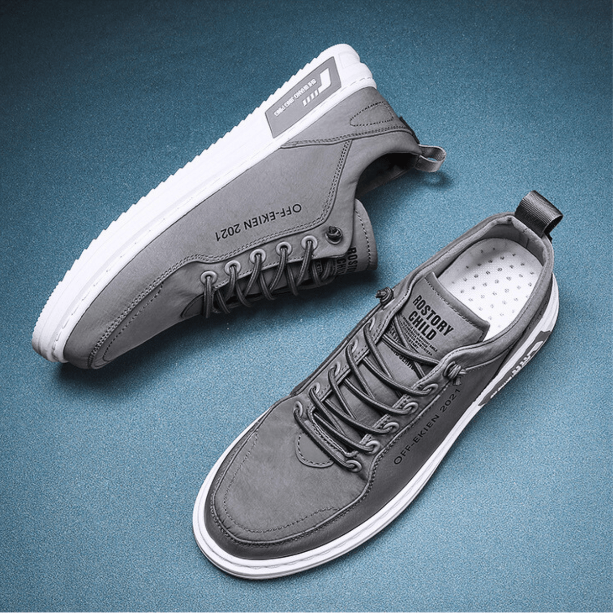 Męskie Buty Casual z Komfortowym Dopasowaniem i Wyrazistym Stylem | L&V - 7 - Livia-Moda
