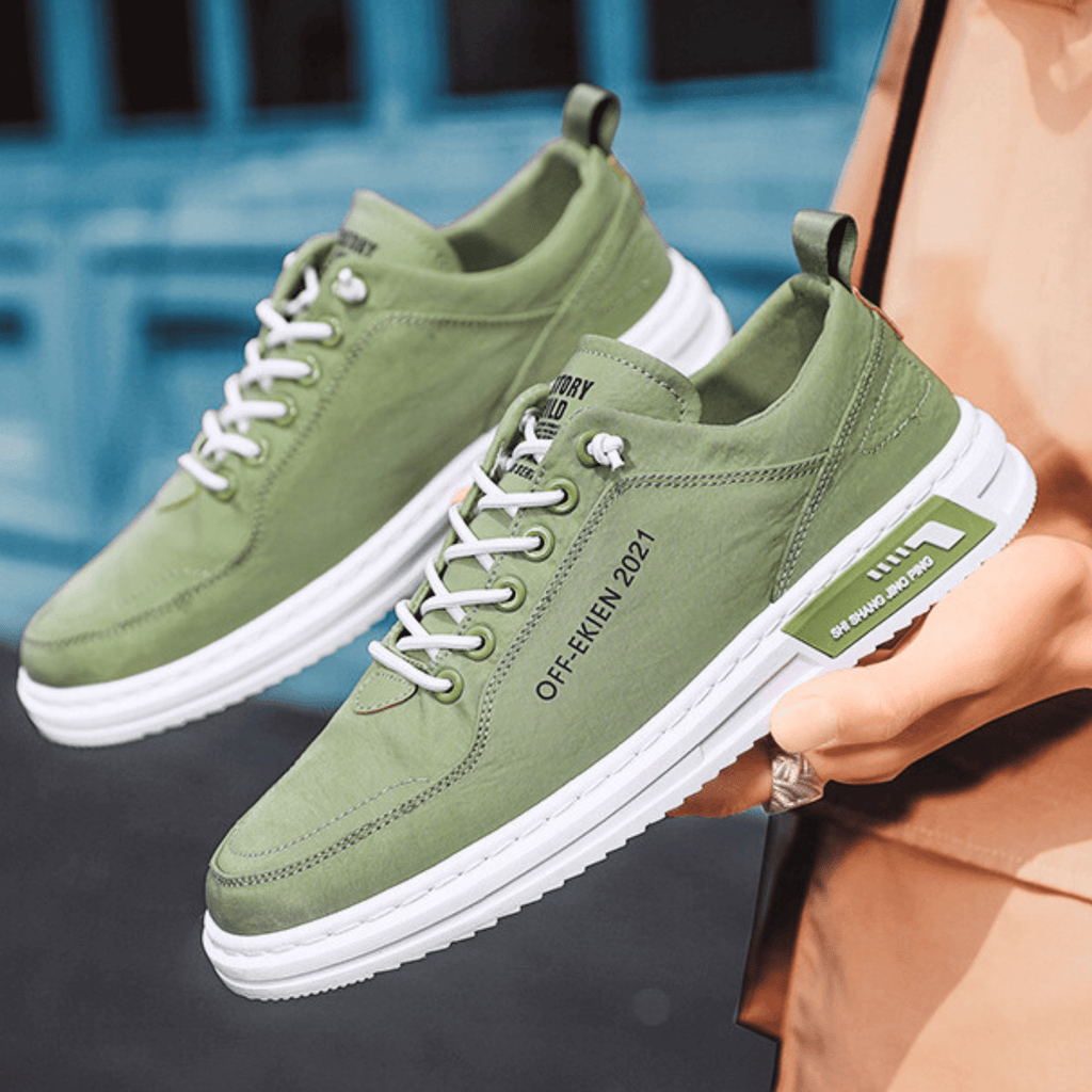 Męskie Buty Casual z Komfortowym Dopasowaniem i Wyrazistym Stylem | L&V - 11 - Livia-Moda