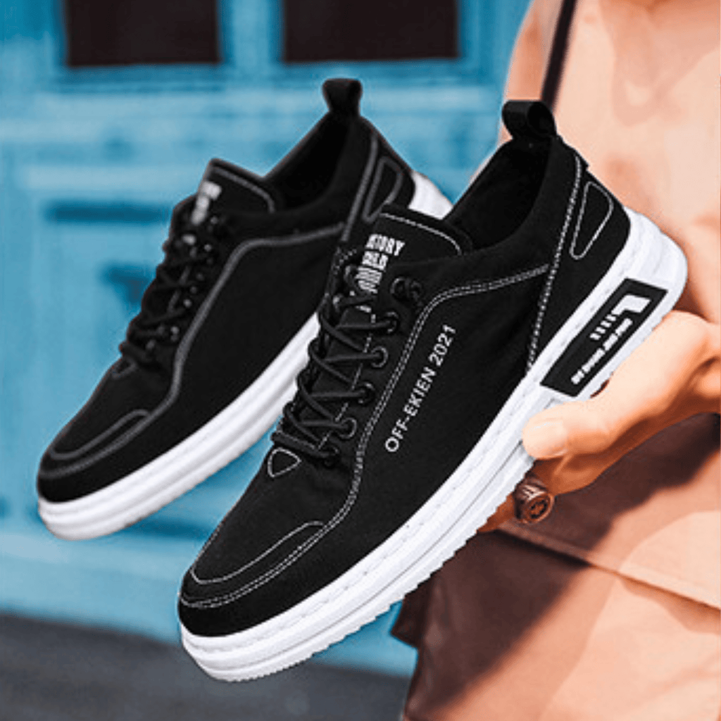 Męskie Buty Casual z Komfortowym Dopasowaniem i Wyrazistym Stylem | L&V - 16 - Livia-Moda