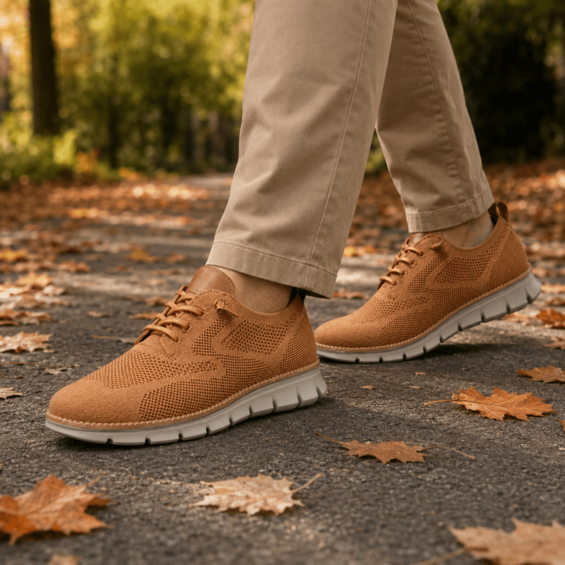 Obuwie Męskie Casual z Przewiewną Cholewką i Komfortowym Krojem | L&V - 8 - Livia-Moda