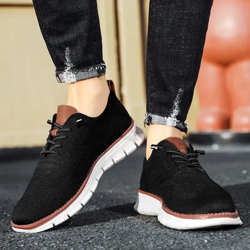 Obuwie Męskie Casual z Przewiewną Cholewką i Komfortowym Krojem | L&V - 15 - Livia-Moda