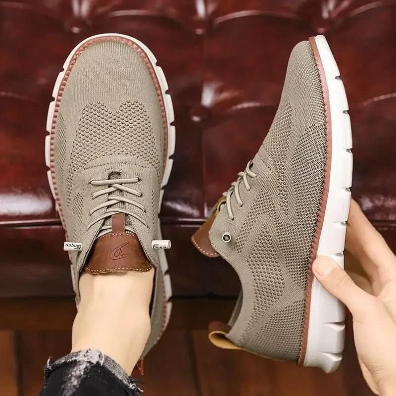 Obuwie Męskie Casual z Przewiewną Cholewką i Komfortowym Krojem | L&V - 16 - Livia-Moda