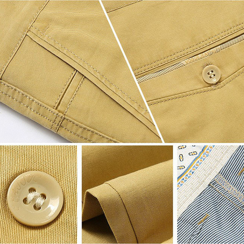 Spodnie Męskie Slim Fit z Wygodnym Krojem | L&V - 7 - Livia-Moda