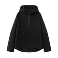 Kurtka Damska Oversize z Kapturem i Kieszenią | L&V - 1 - Livia-Moda