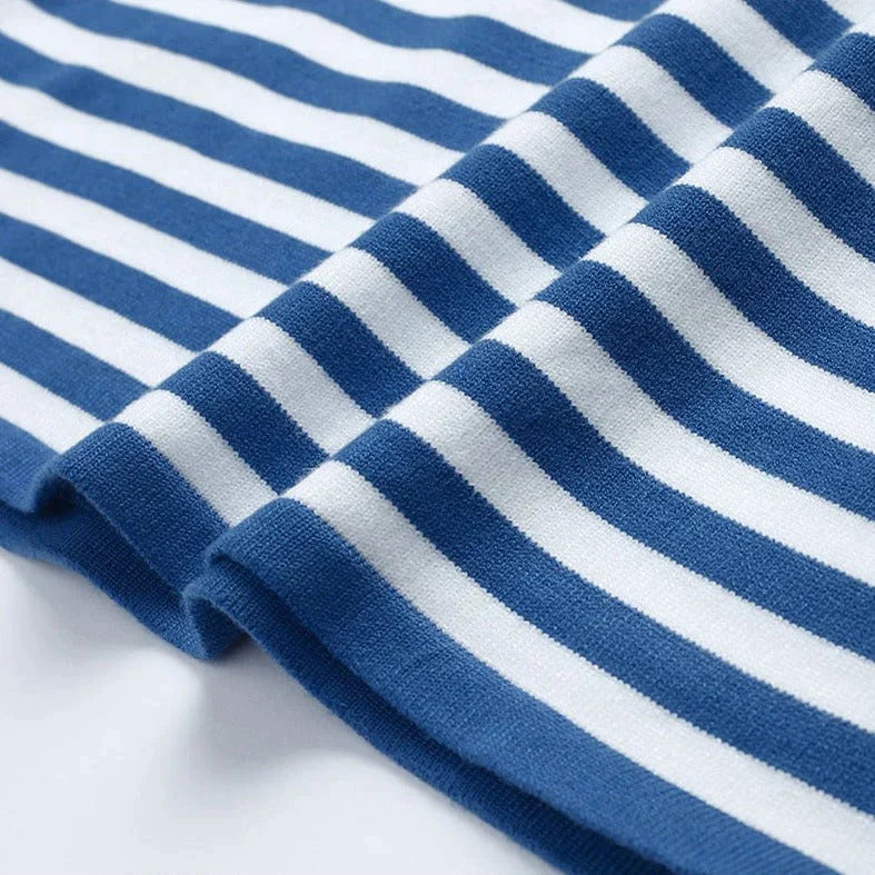 Pullover Damski z okrągłym dekoltem i długimi rękawami | L&V - 6 - Livia-Moda