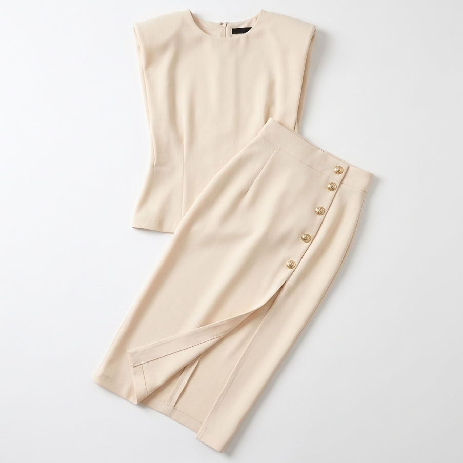 Sukienka maxi damska z eleganckim krojem i rozcięciem - 4 - Livia-Moda